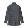 European & American Women's Fashion Plaid Suit Jacket