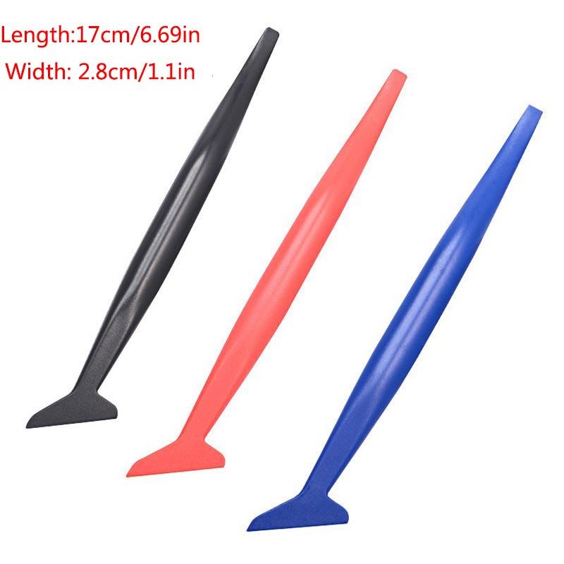 5X Car Stickers Micro Squeegee Scraper Hardness Wrap Vinyl Tools Squeegee Flexible With Different Hardness Window Tint Stickers Install Tool