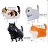 1/4Pcs Cat Balloons Animal Pet Cat Balloons Cat Balloons For Kids Birthday Party Pet Cat Theme Birthday Party Decorations