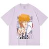 230 Gsm 100% Cotton Bleach V5 Ichigo Print Unisex Heavy Cotton T Shirt