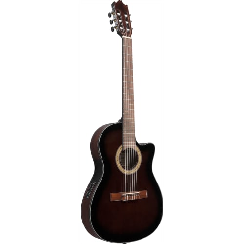 Ibanez GA30TCE-DVS Thin-Bodied Electric Guitar with a Body Thickness of Approximately 70mm (Dark Violin Sunburst)