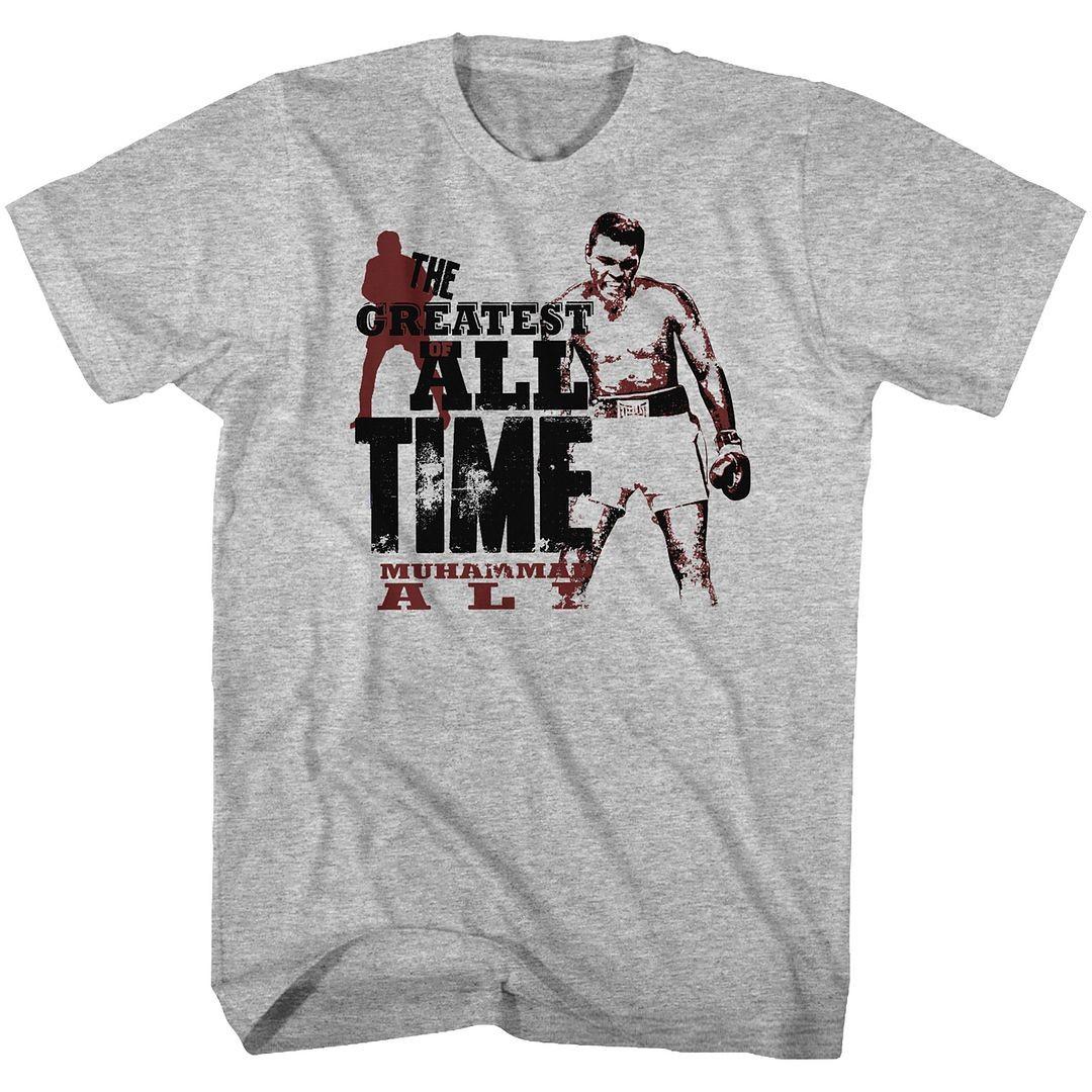 Muhammad Ali - The Greatest - Short Sleeve - Heather - Adult - T-Shirt 3XL
