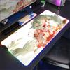 New Red Girl Wuthering Waves Phrolova Mouse Pad Anime Gaming Mouse Pad RGB Desk Mat Natural Rubber Desktop XXL Decorative Carpet