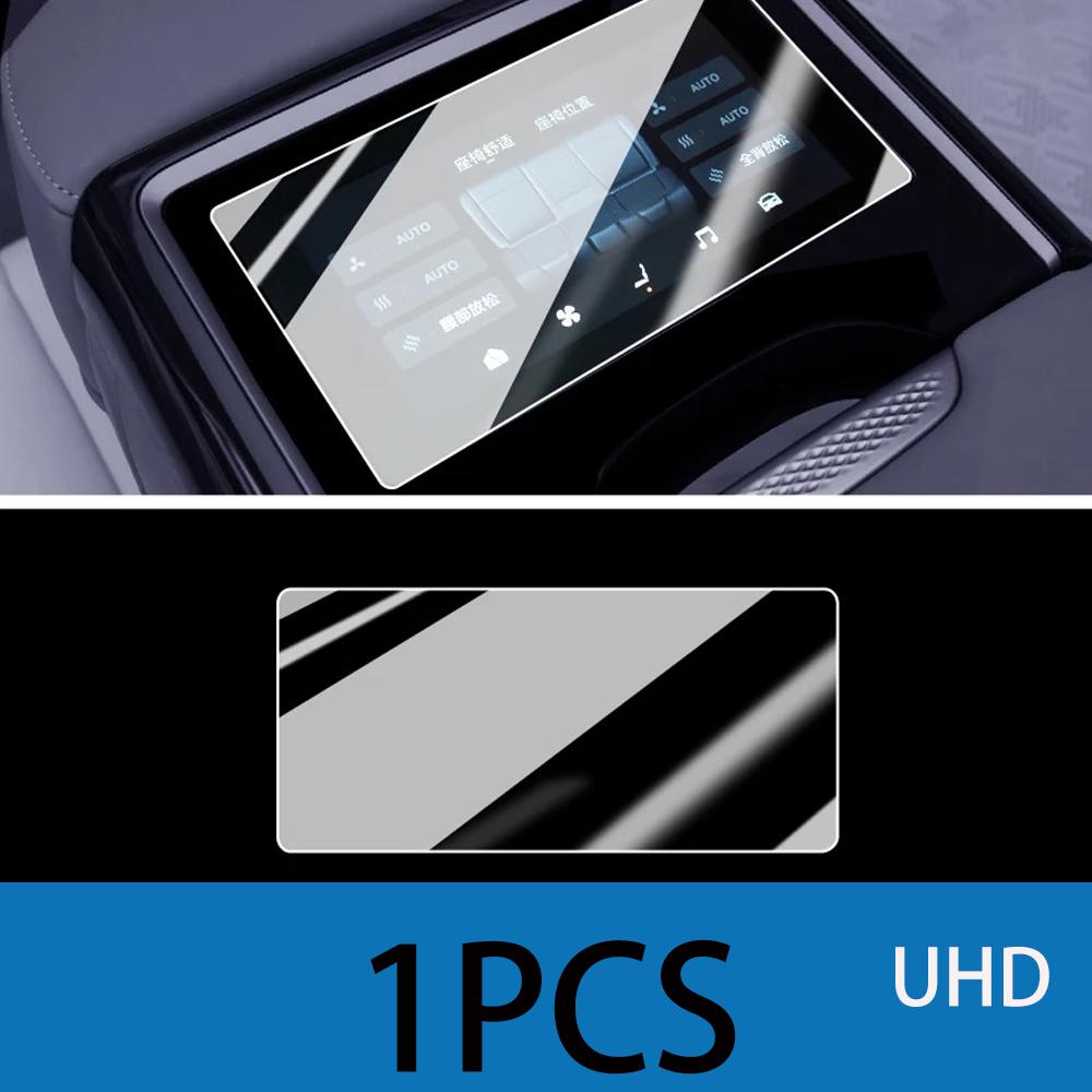 For Zeekr 7X 2024 2025 2026 Car Trument Navigation Rear TV Entertainment Armrest Protect Tempered Film Interior Accessories