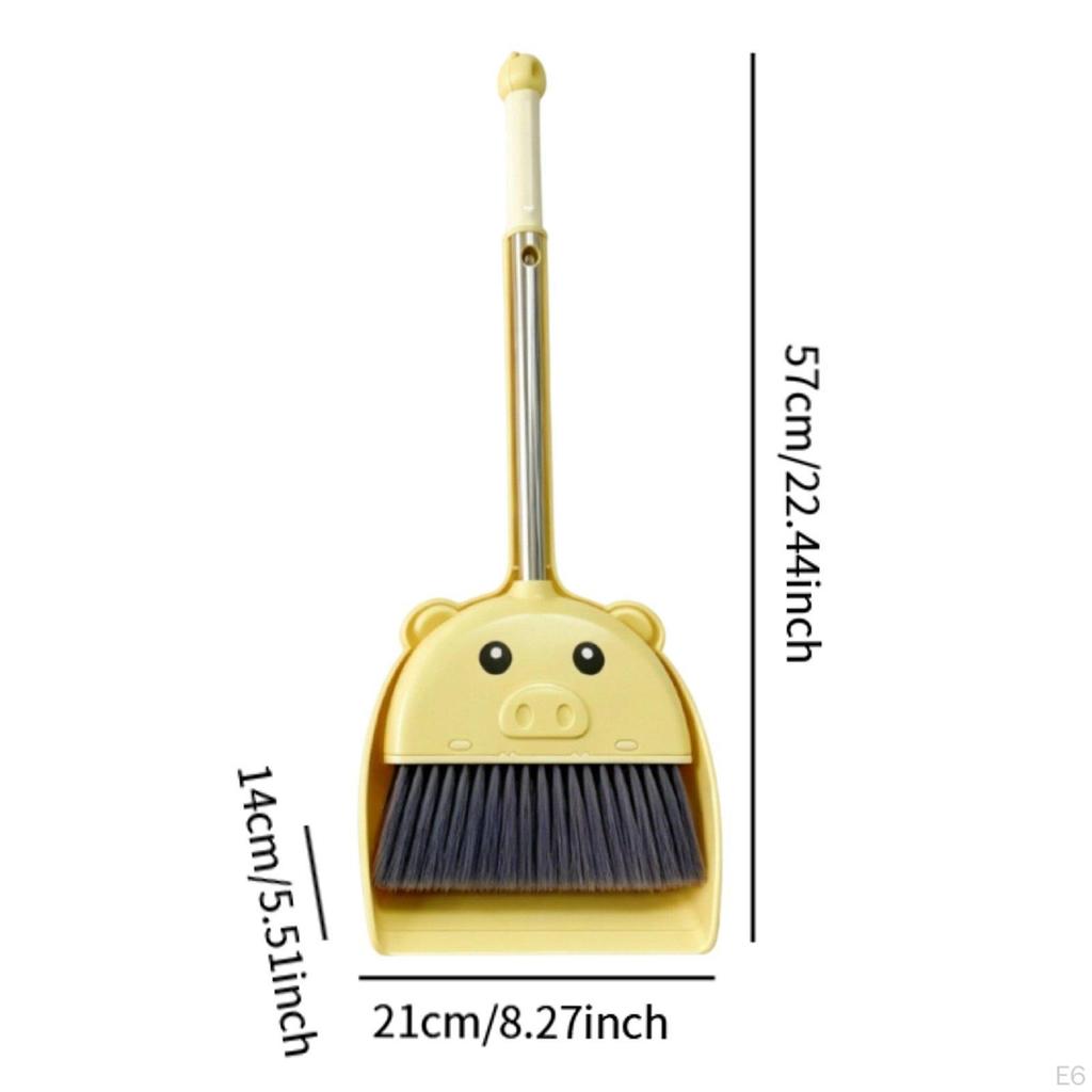 And Dustpan Set, Small Household Helper Creative Cartoon Cleaning Toy for ,