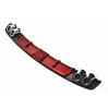 Universal For Car Rear Bumper Diffuser Lip Spoiler Canard With Tail Brake Light