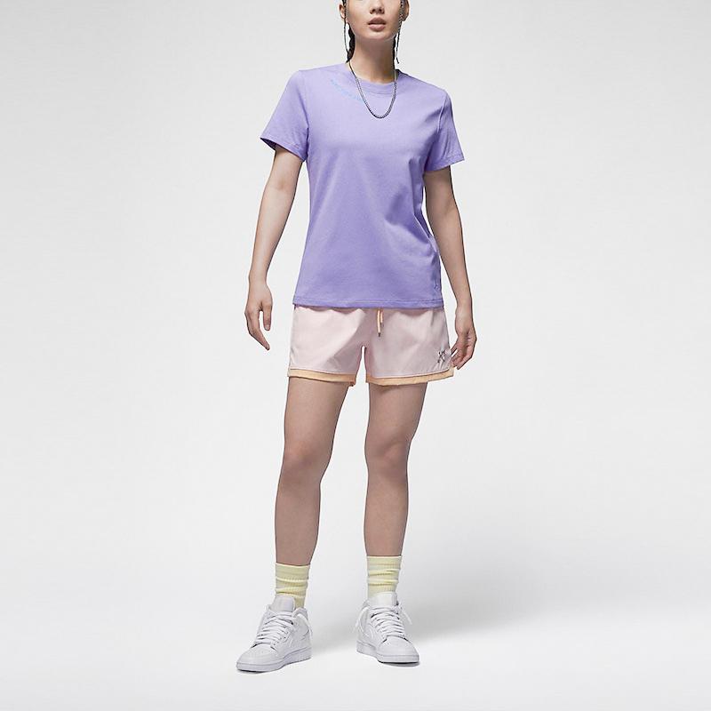 Jordan Casual Short Sleeve T-Shirt Women Tops Laser-Blue FD0103-500