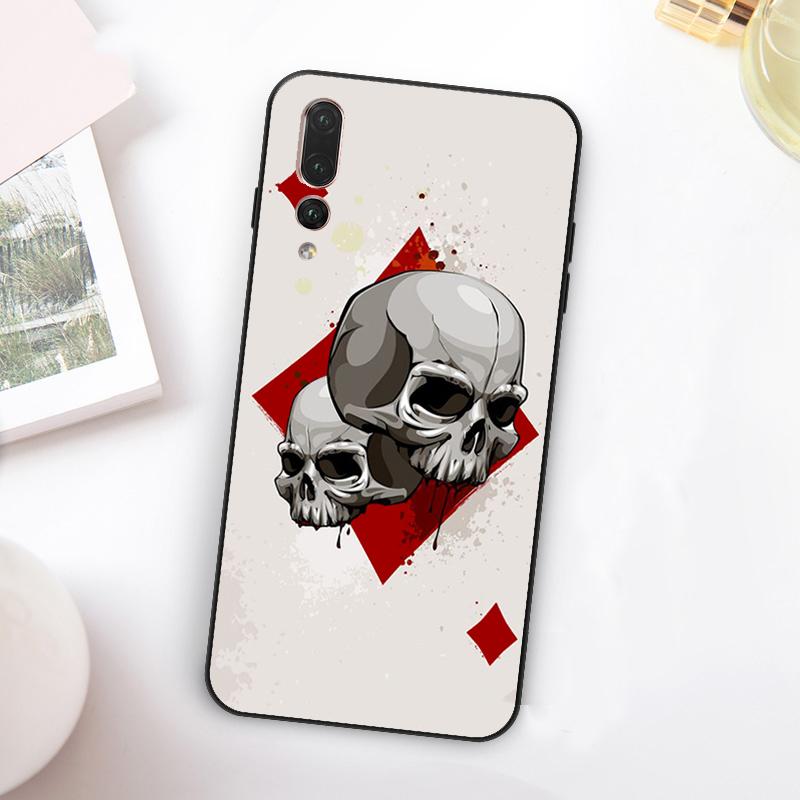 

POKER PLAYING CARDS For Huawei Nova Y73 Y72 Y90 Y70 Y60 Y91 Y61 12s 12i 11i 8i 9 10 SE P60 P30 Pro P40 Lite Case Huawei Nova 12s