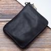 Japanese Men's Retro Short Zipper Wallet Multifunctional Wallet Vertical Wallet