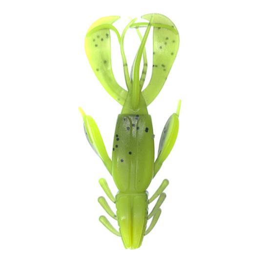 1/4Pcs 10.5g/10cm Soft Crayfish Lure Artificial Swimbait Reusable Bionic Simulation Lobster Fake Shrimp Bait Freshwater Saltwater Trout Bass Fishing