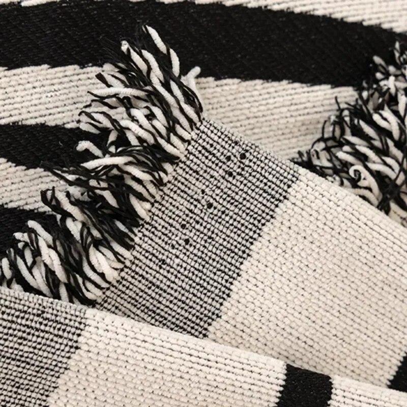 Nordic Chenille Throw Blanket Tassel Full Four Seasons Universal Sofa Cover Towel Dust Proof Sofa Covers Sofa Blanket Carpet