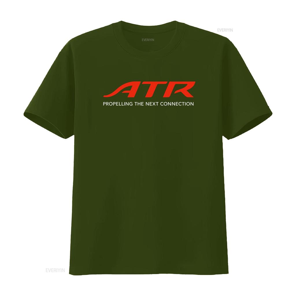 New Atr Logo Active T Shirt American Funny Size S to 5XL Propelling The Next Connection vintage Washed Versatile graphic homme