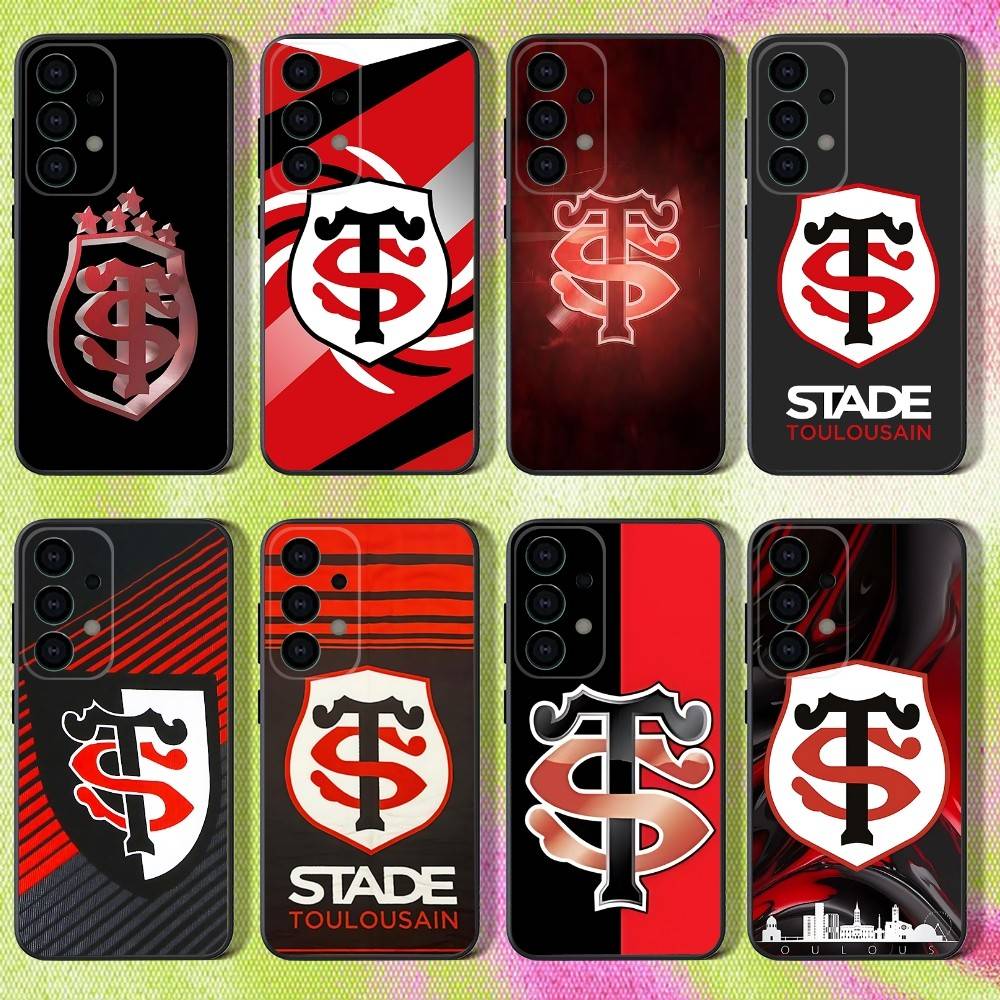 Stade-Toulousain Phone Case For Samsung S25,S24,S21,S22,S23,S30,Ultra,S20,Plus,Fe,Lite,Note,10,9,5G Black Cover