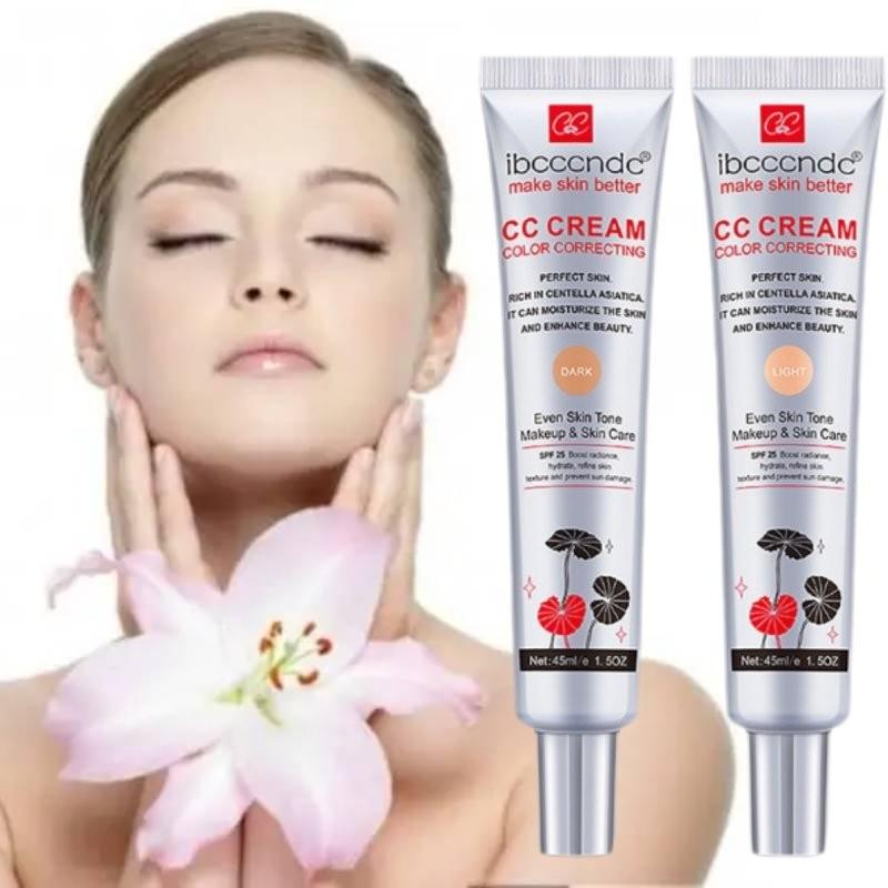 Natural And Lightweight Ibcccndcc Centella Cc Cream For Flawless Skin Tone Perfect For All Skin Types