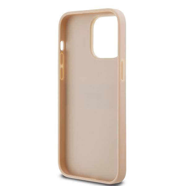 Dkny Dkhcp14Lprthslp Iphone 14 Pro6.1 Różowy/Pink Hardcase Leather Mono Stripe & Metal Logo