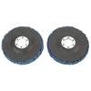 2Pcs 115mm Blue Poly Strip Wheel Disc Paint Rust Removal Tool for Angel Grinders