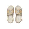Gucci One Strap Sandals Women's Beige 695078 UWB10 9572