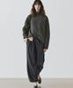 Masimodutti Pleated Detail Wide Leg Volume Pants