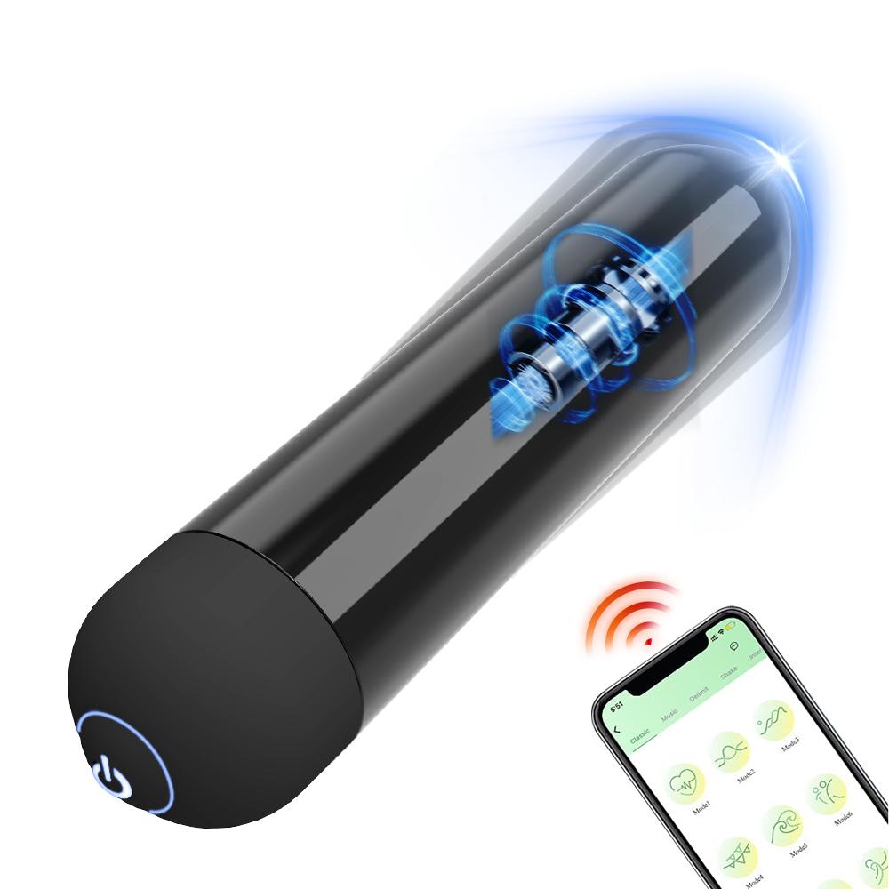 Powerful Bullet Vibrator For Women APP Remote Control Clitoral Stimulator Vaginal G Spot Dildo Masturbation For Adult Sex Toy