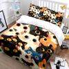 Cute Cat Print Bedding Set - Cozy Bedroom Decor Multiple Sizes Kid's And Adults' Bedroom Exquisite 3PC Bedding Set, Gift