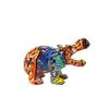 Nordic Creative Colorful Big Mouth Hippo Ornaments Home Living Room Office Desktop Animal Resin Craft Decoration