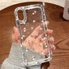 Flower Branch Soft Case For iPhone 13 11 12 14 15 Pro Max 7 8 Plus SE   X XR XS Anti-drop Airbag Shockproof Phone Cover