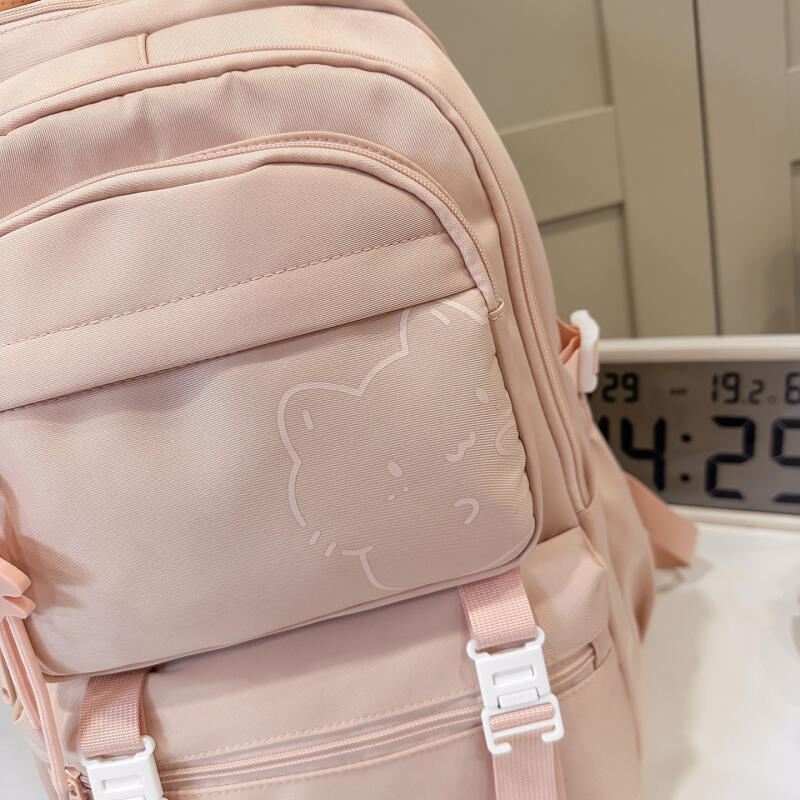 Junior High School Students Lightweight Schoolbag Large Capacity Backpack