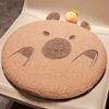 Capybara Cushion Seat Office Thick Cartoon Chair Pad Capybara Backrest Pillow