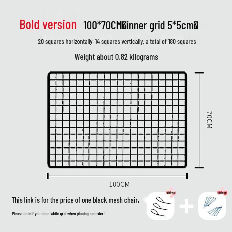 Black Iron Mesh Jewelry Photo Display Grid