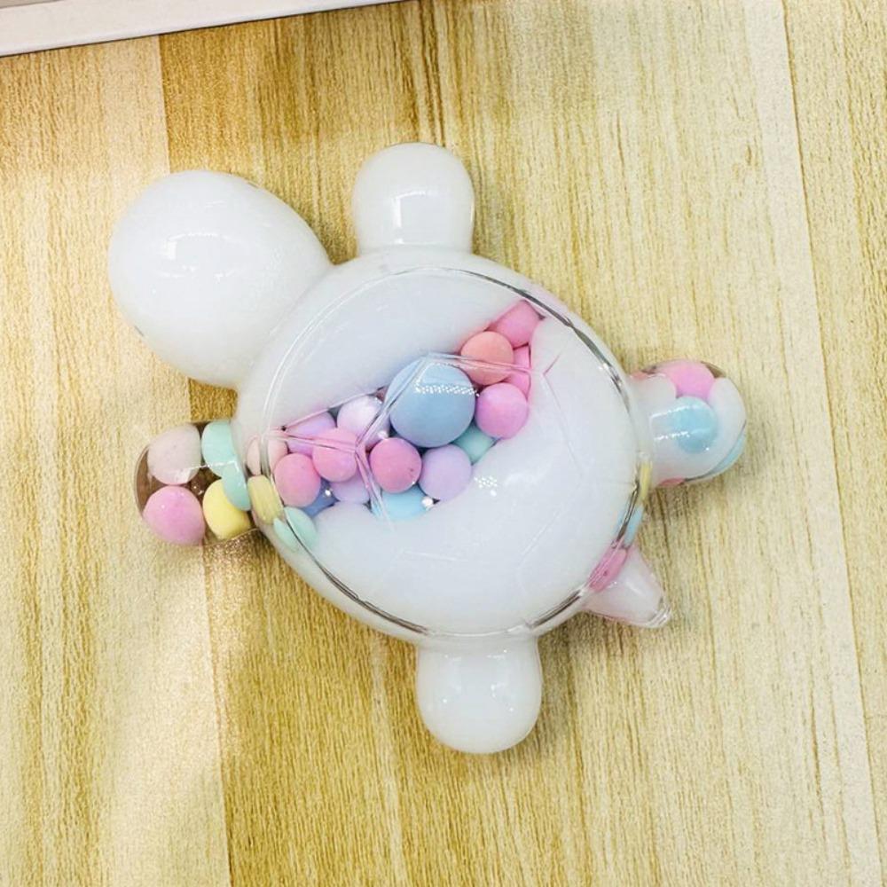 Shiny Cartoon Turtle Toy Cute Turtle Small Ornament Statue Candy Color Turtle Dolls  Couple Gifts