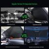 Front Windshield Car Sunshade - Sun Visor & Sun Protection Curtains for Car Windows