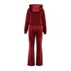 Miso Womens/Ladies Velour Raglan Long-Sleeved Tracksuit Set