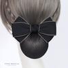 Head Flower Female Vocational Nurse Hairnet Bank Flight Attendant Special Disc Hair Net Pocket Bow Hairpin Tooling Headdress