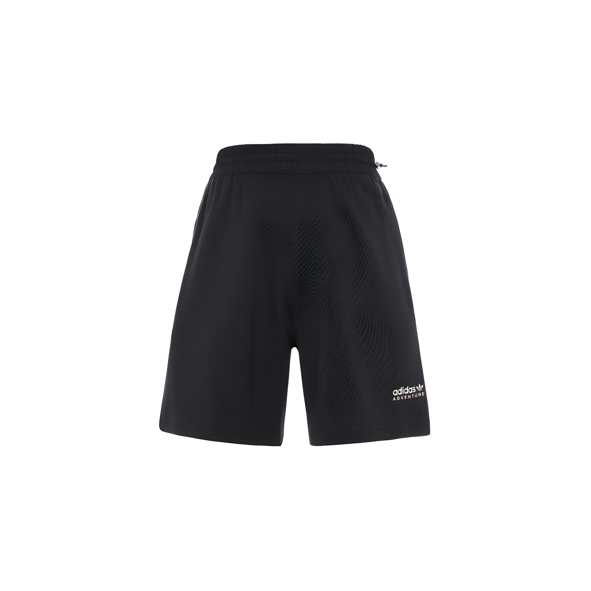adidas originals Solid Color Cotton Sports Breathable Shorts Black Men s HF4767 M