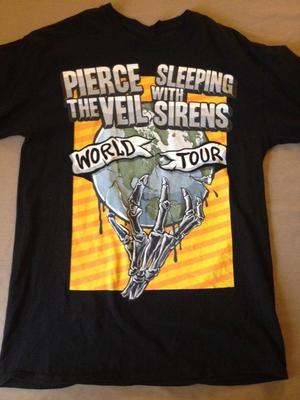 Pierce The Veil and Sleeping With Sirens Tshirt S To 5XL NZL469 Unisex T-Shirt