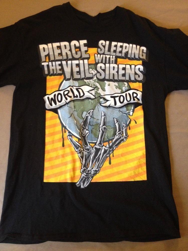 Pierce The Veil and Sleeping With Sirens Tshirt S to 5XL NZL469 Unisex T-Shirt S