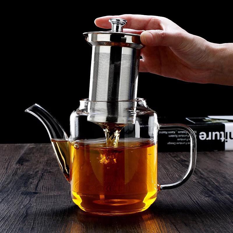 ZISIZ Handmade High-Temperature Glass Teapot