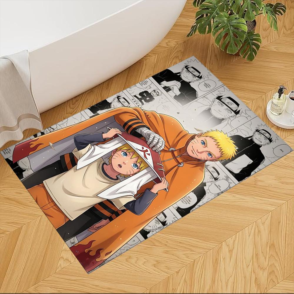 Naruto Floor Rug Office Rug Suitable for Dormitory Playrooms Game Room Foyer Antislip Carpet Decorate Offices Wedding Party Gift