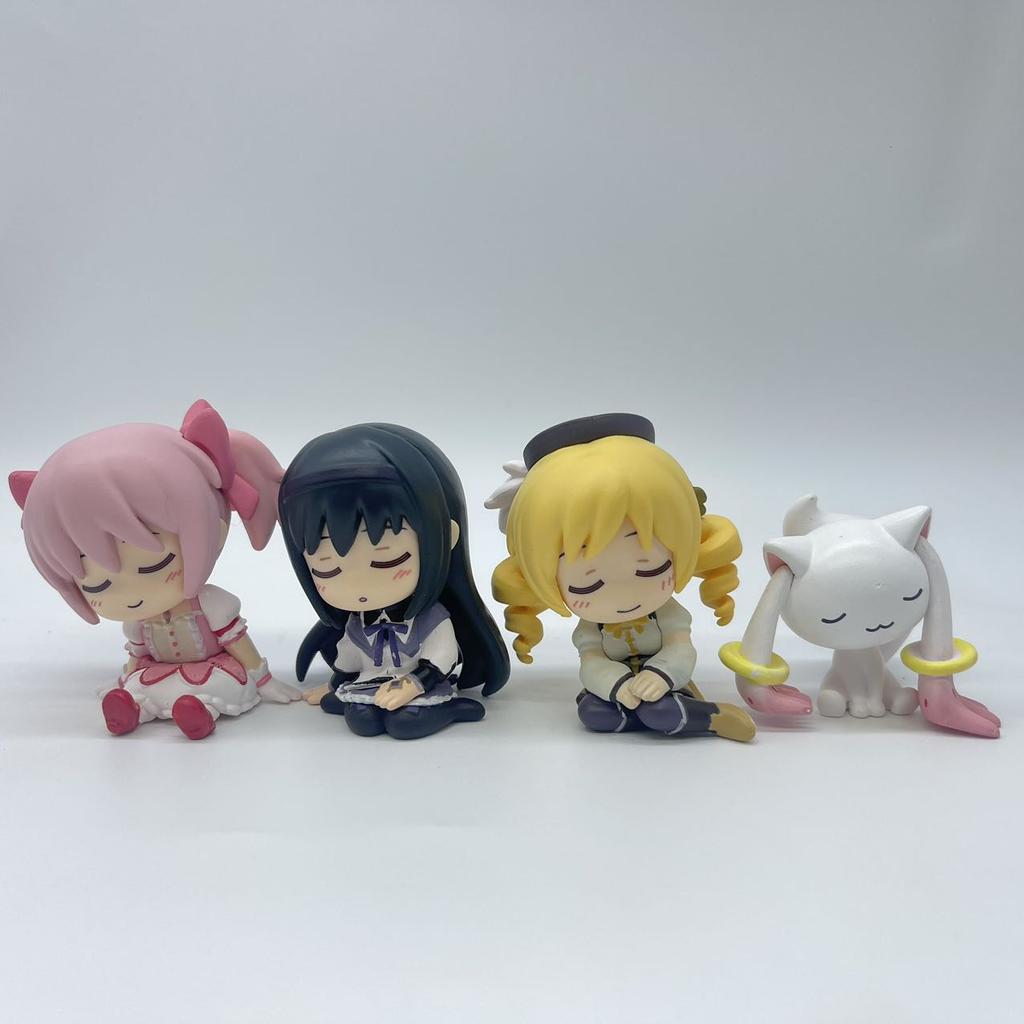 New In-Stock Anime Girl Figurine With Small Round Shoulder Shoulder-To-Shoulder Blind Box Cute Desktop Decoration Surprise Gift