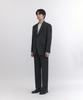 NONBLANK Semi-Wide Fit Slacks_Charcoal Grey