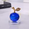 Crystal Apple Christmas Eve Craft Souvenirs Gifts Counter Decoration Ornaments for Home Decorations