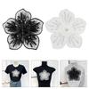 Polyester Flower Embroidery Mend Apparel Repair Mend Polyester Texture Suitable for Clothing and Craft Projects