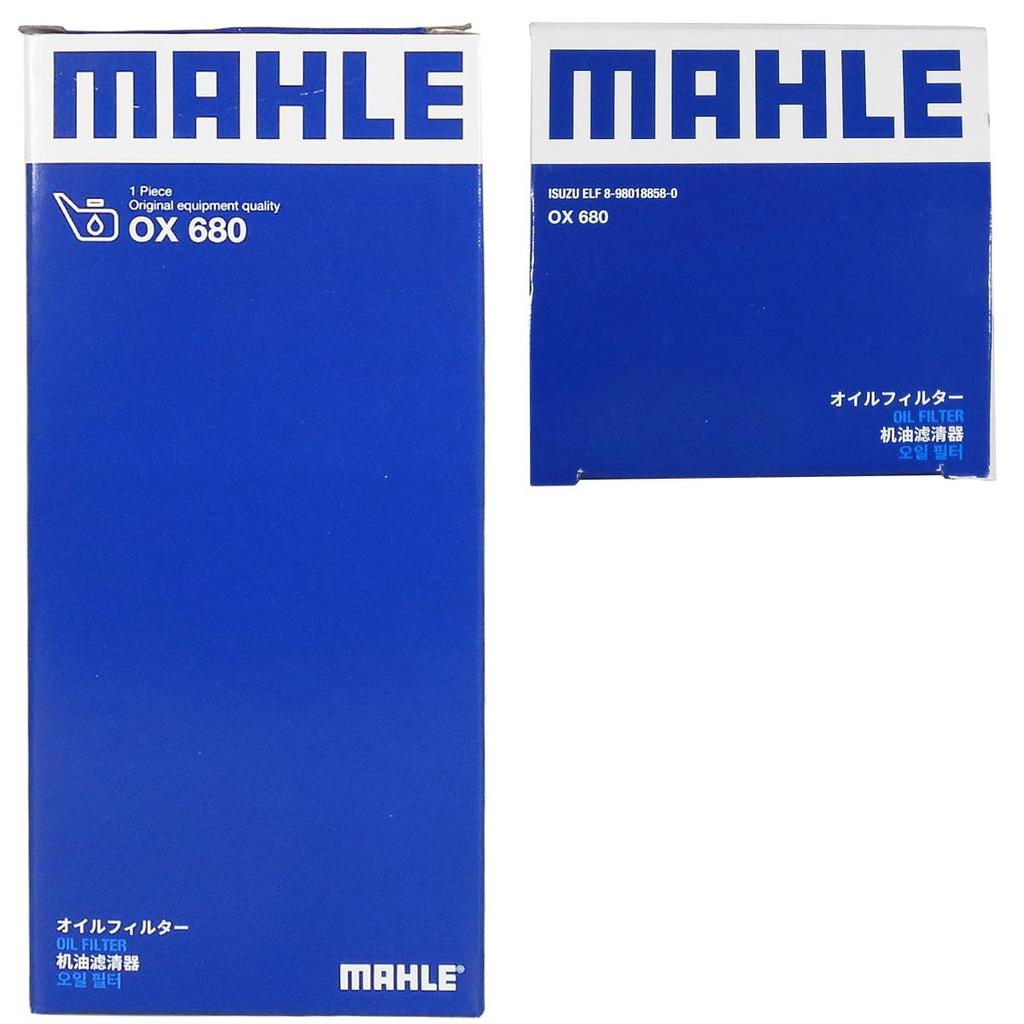 MAHLE OJ211 Filter (1 Piece), For Elf, Condor, Titan, Atlas, Isuzu, Nissan, UD,