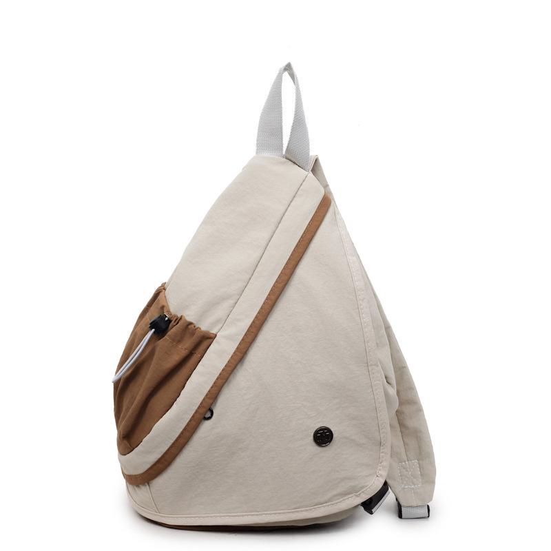 

Тренд осени 2025: Женская повседневная минималистичная сумка кроссбоди для путешествий One size бежевый