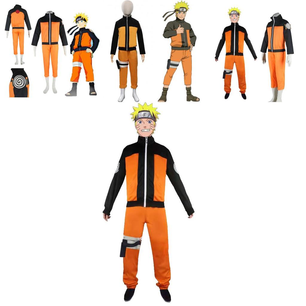 Unleash Your Inner Ninja With Naruto Uzumaki Cosplay Costume For Kids