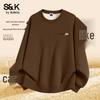 Baleno S&K Herren Verdicktes Freizeit Langarm Sweatshirt