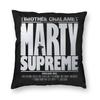 Marty Supreme Timothee Chalamet Pillowcase Printed Polyester Cushion Cover Decorative Pillow Case Cover Home Zipper 40*40Cm