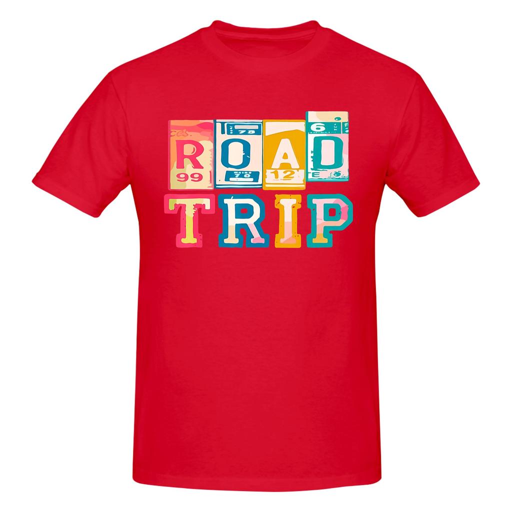 1 Piece Colorful Novelty Graphic 100 Cotton Tshirt Road Trip Tees Tops For Unisex