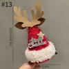 Christmas Hair Clip Christmas Tree Hat Santa Claus Cosplay Headband Xmas Hairband Festival Photograph Props Hair Accessories