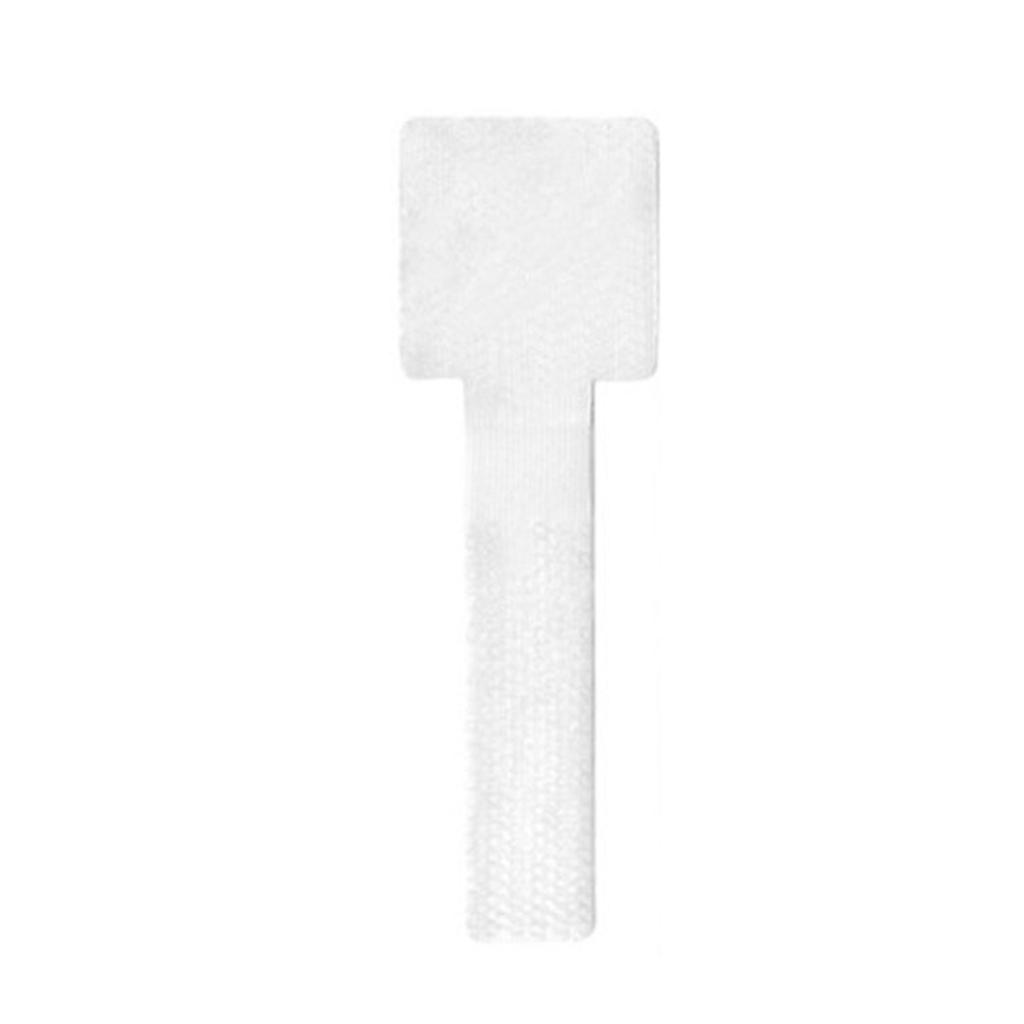 10 Stück selbstklebende Bänder, wiederverwendbare Befestigungsbänder, verstellbares Kabelband, einfache Lösung für eine saubere Kabelorganisation